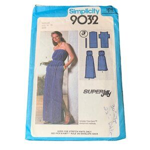Simplicity 9032 Womens Dress Sewing Pattern Size 14-16 uncut